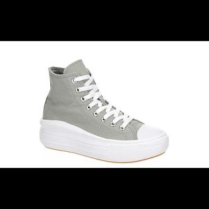 green chuck taylor all star move high top platform